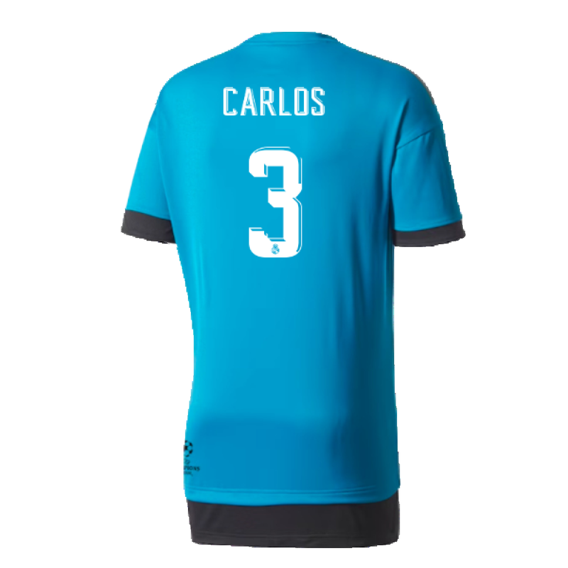 Real Madrid 2017-18 Adidas Champions League Training Shirt (2XL) (Carlos 3) (Excellent)_1