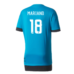 Real Madrid 2017-18 Adidas Champions League Training Shirt (2XL) (Mariano 18) (Excellent)_1