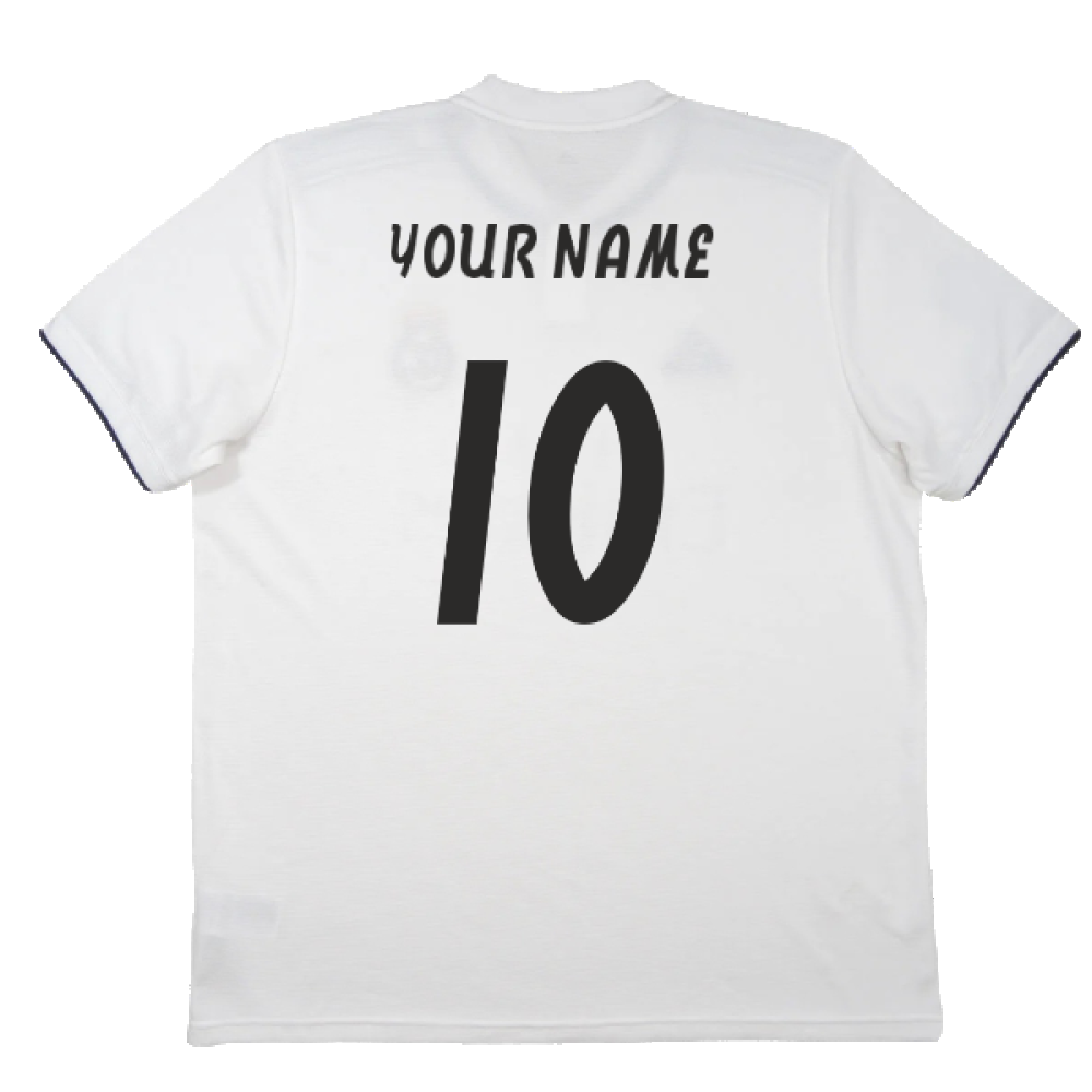 Real Madrid 2018-19 Home Shirt (S) (Very Good) (Your Name)_2