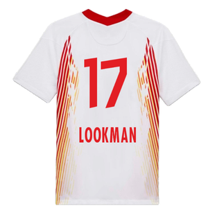 Red Bull Leipzig 2020-21 Home Shirt ((Excellent) S) (Lookman 17)_2