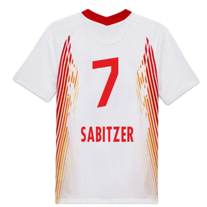 Red Bull Leipzig 2020-21 Home Shirt ((Excellent) S) (SABITZER 7)_2