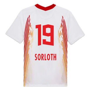 Red Bull Leipzig 2020-21 Home Shirt ((Excellent) S) (SORLOTH 19)_2