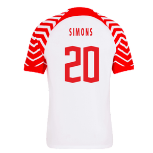 Red Bull Leipzig 2023-24 Home Shirt (L) (Simons 20) (Good)_1