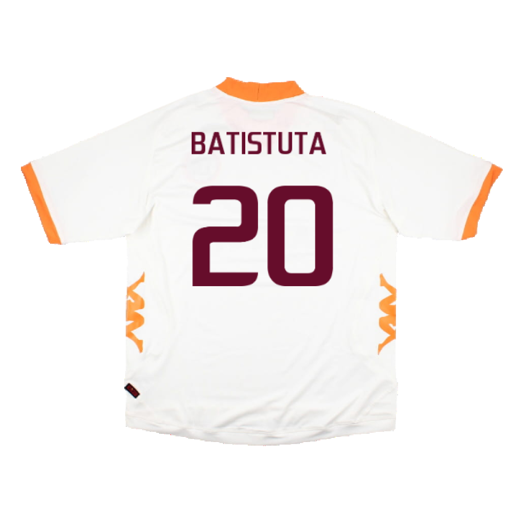 Roma 2011-12 Away Shirt (L) (Batistuta 20) (Excellent)_1