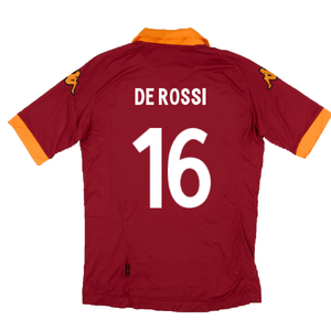 Roma 2012-13 Home Shirt (MB) (De Rossi 16) (Very Good)_1