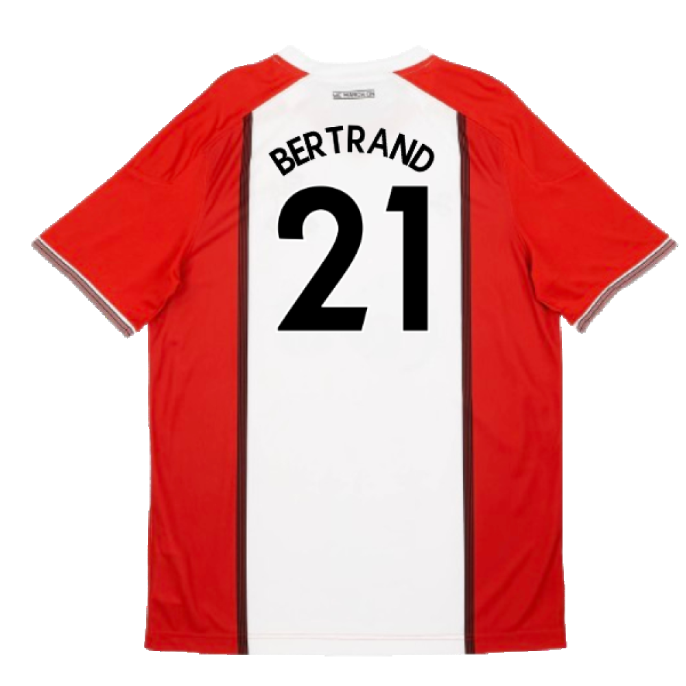 Southampton 2017-2018 Home Shirt (L) (Excellent) (Bertrand 21)_1