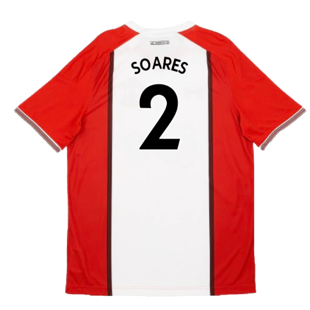 Southampton 2017-2018 Home Shirt (L) (Excellent) (Soares 2)_1