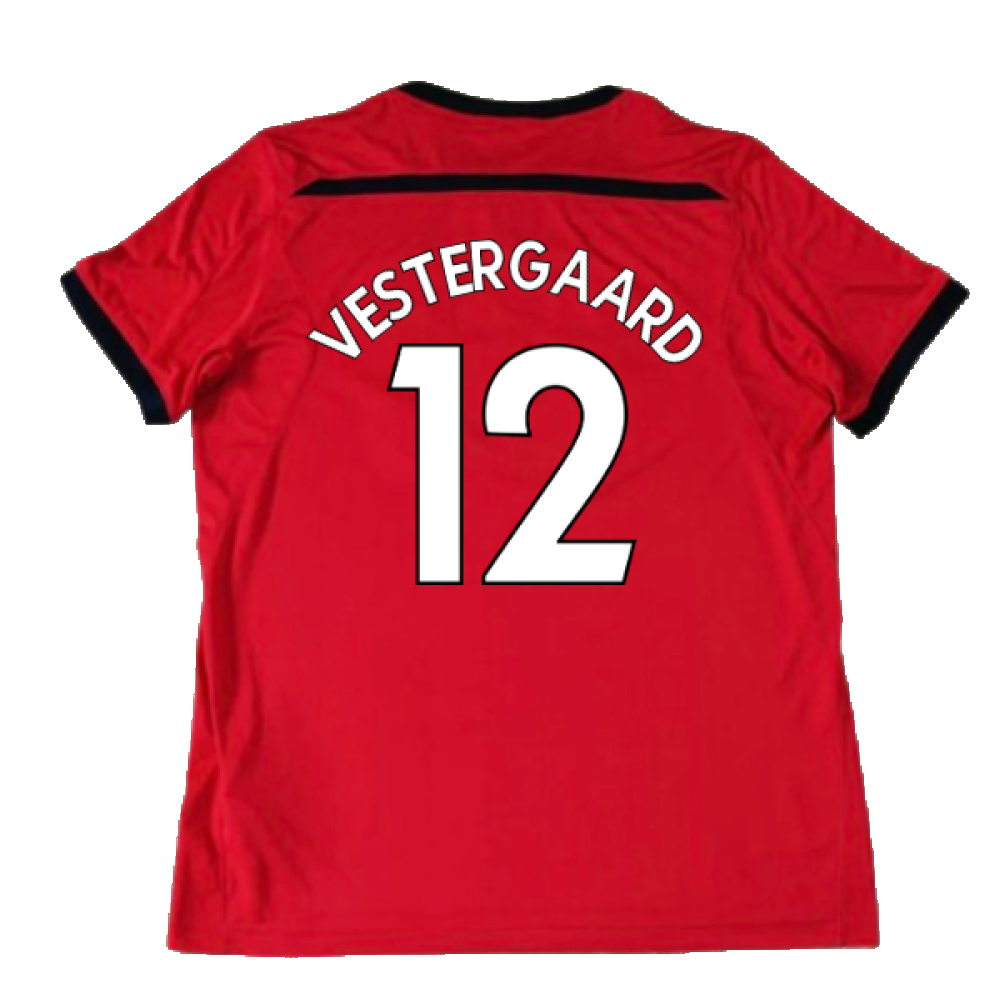 Southampton 2018-19 Home Shirt (Excellent) (Vestergaard 12)_1