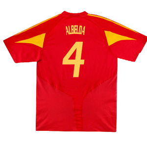 Spain 2004-2006 Home Shirt (L) (Excellent) (Albelda 4)_1