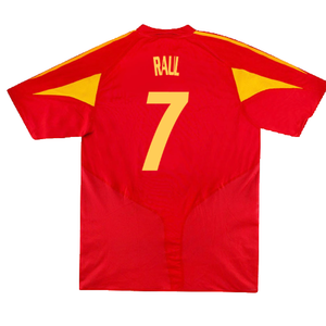 Spain 2004-2006 Home Shirt (L) (Very Good) (Raul 7)_1