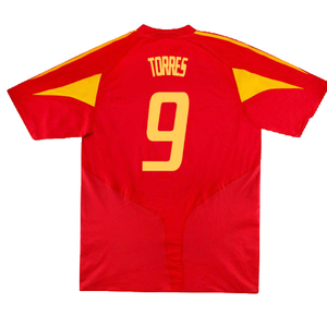 Spain 2004-2006 Home Shirt (L) (Very Good) (Torres 9)_1