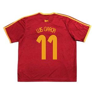 Spain 2006-07 Basic Home Shirt (L) (Very Good) (Luis Garcia 11)_1