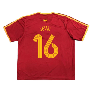 Spain 2006-07 Basic Home Shirt (S) (Excellent) (Senna 16)_1