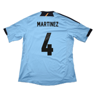 Spain 2012-13 Away Shirt (XLB) (Very Good) (Martinez 4)_1