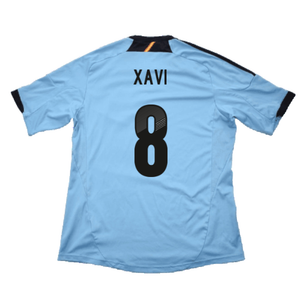 Spain 2012-13 Away Shirt (XLB) (Very Good) (Xavi 8)_1