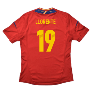 Spain 2012-13 Home Shirt (S) (Excellent) (Llorente 19)_1