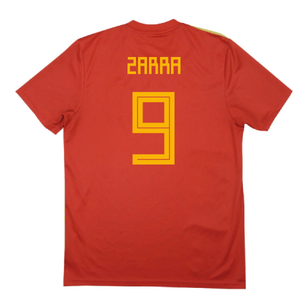 Spain 2018-20 Home Shirt (2XL) (Zarra 9) (Good)_1