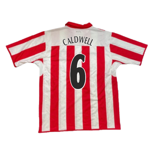 Sunderland 2004-05 Home Shirt (XL) (Very Good) (Caldwell 6)_1