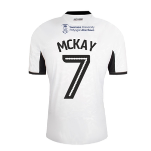 Swansea City 2019-20 Home Shirt ((Good) M) (McKay 7)_2