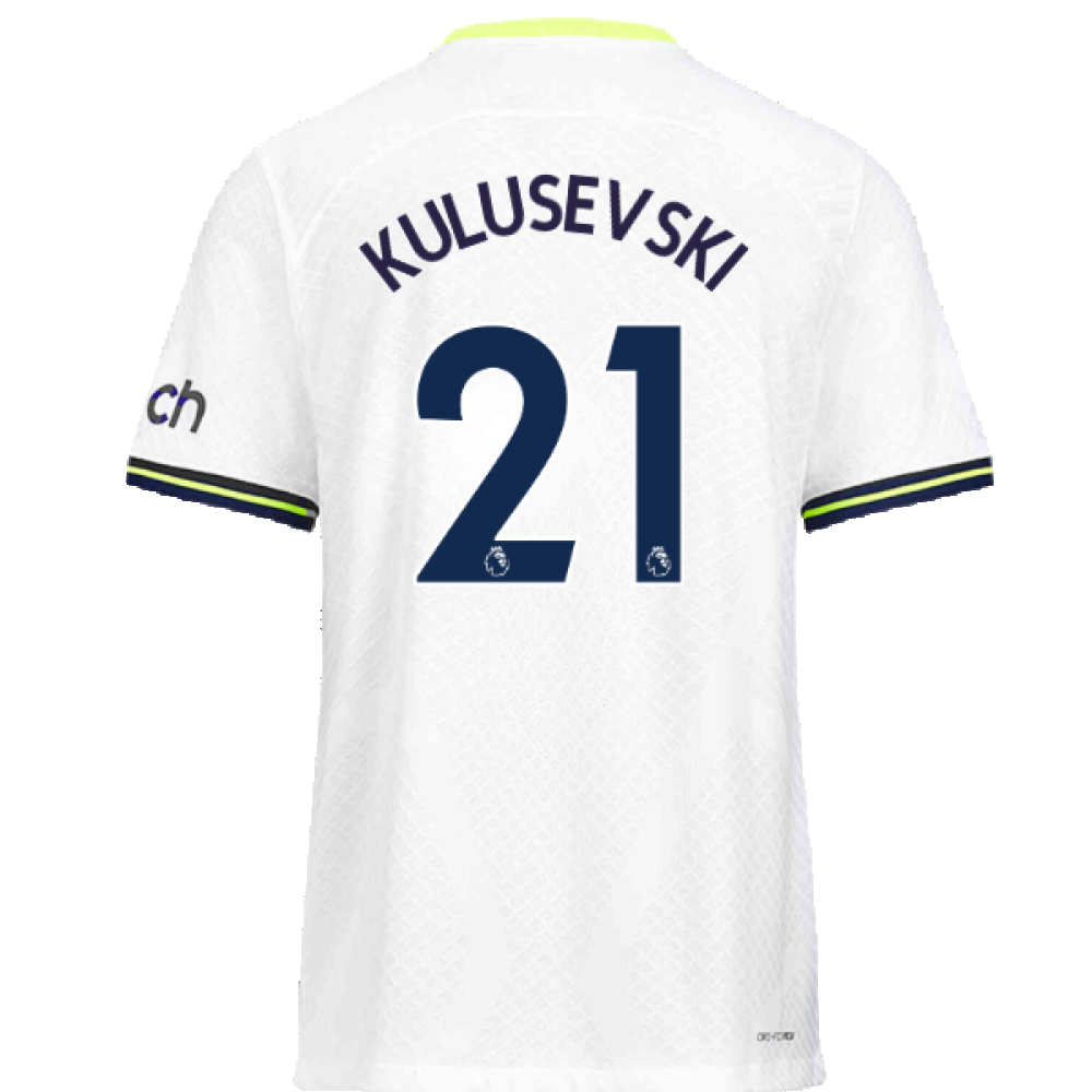 Tottenham 2022-23 Home Shirt (7-8y) (KULUSEVSKI 21) (Excellent)_1