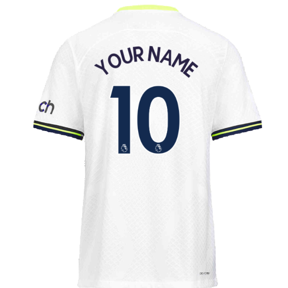 Tottenham 2022 23 Home Shirt SB Your Name 10 Very Good Classic Football Kit