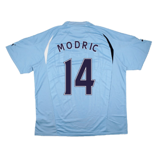 Tottenham Hotspur 2010-11 Away Shirt (Sponsorless) (2xL) (Modric 14) (Excellent)_1