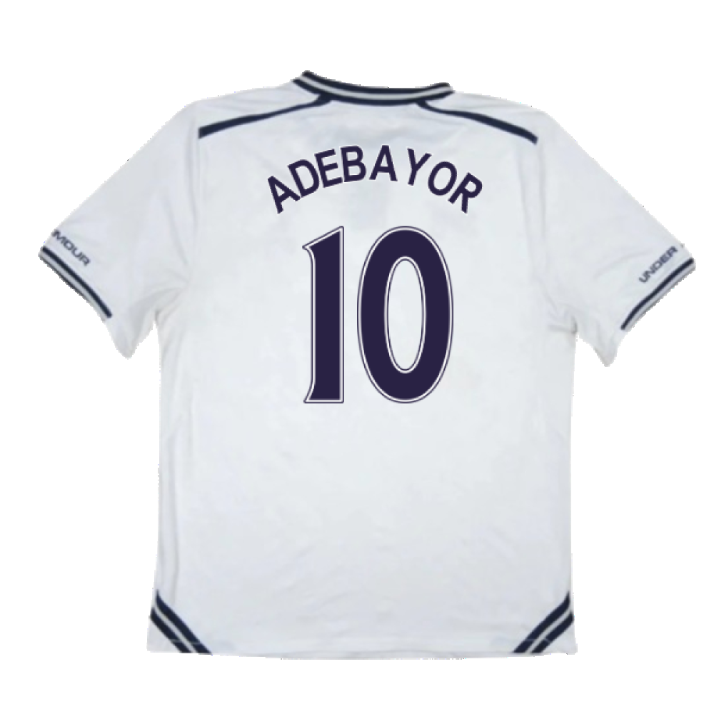 Tottenham Hotspur 2013-14 Home Shirt (Excellent) (ADEBAYOR 10)_1