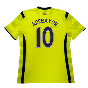 Tottenham Hotspur 2014-2015 Third Shirt (S) (Good) (ADEBAYOR 10)_1