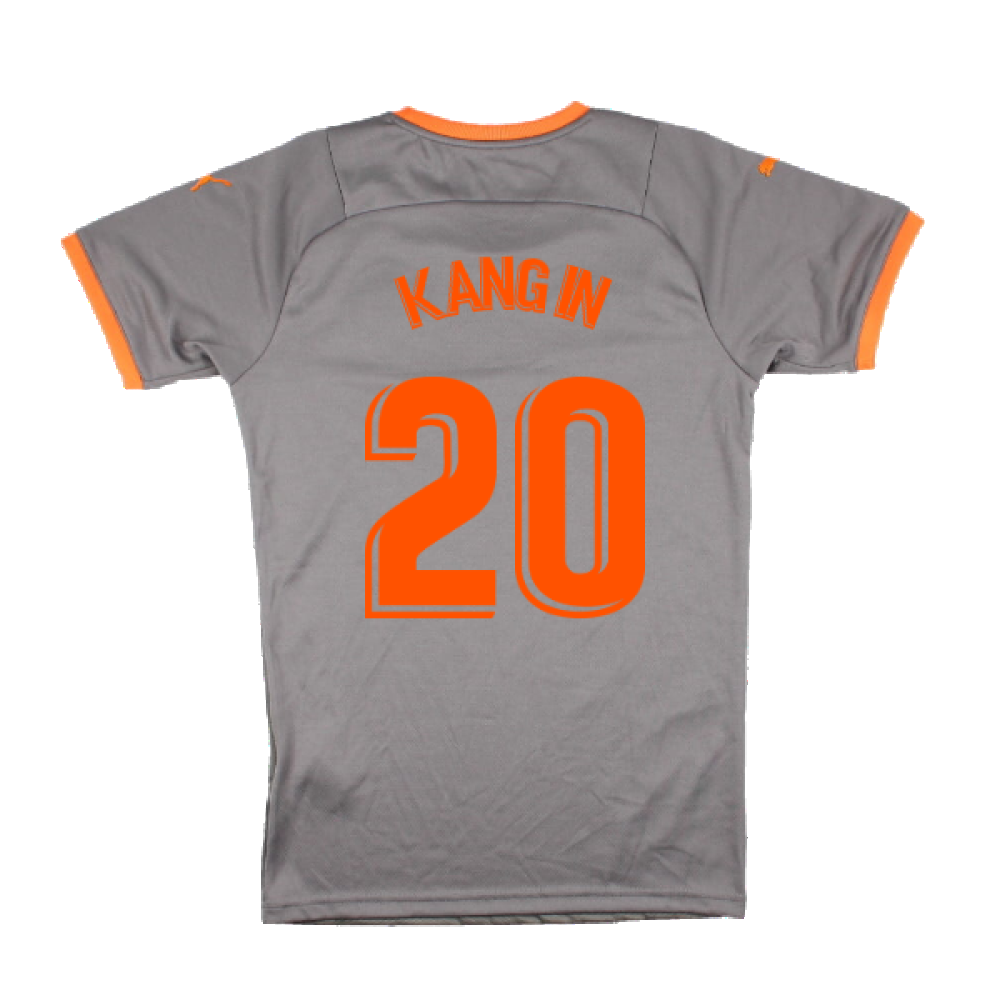 Valencia 2021-22 Fourth Shirt (M) (Mint) (KANG IN 20)_1