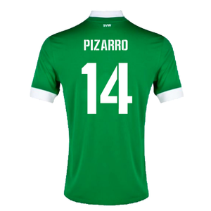 Werder Bremen 2014-15 Home Shirt (L) (Mint) (Pizarro 14)_1