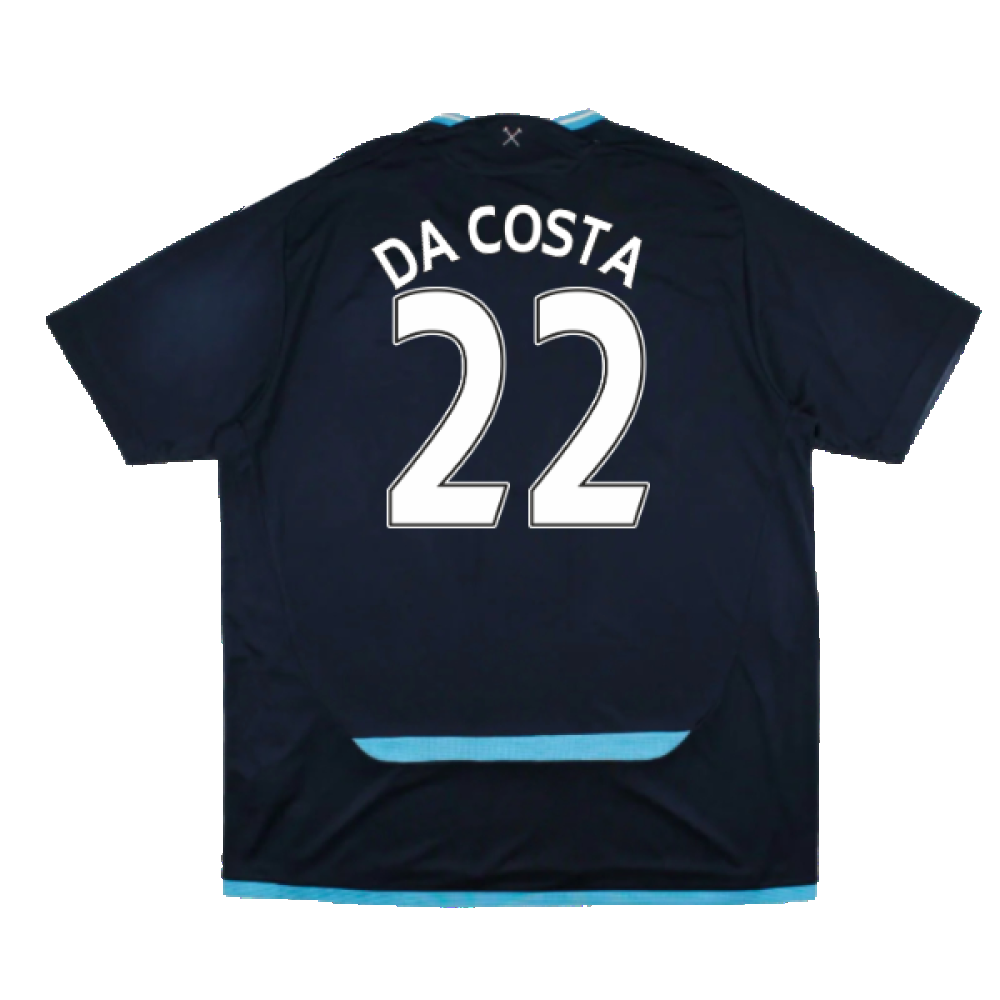 West Ham United 2009-10 Away Shirt (XL) (Very Good) (Da Costa 22)_1