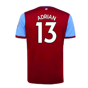 West Ham United 2019-20 Home Shirt (S) (Good) (ADRIAN 13)_1