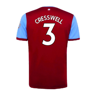 West Ham United 2019-20 Home Shirt (S) (Good) (CRESSWELL 3)_1