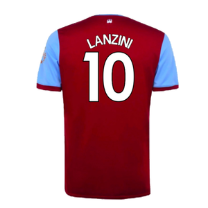 West Ham United 2019-20 Home Shirt (S) (Good) (LANZINI 10)_1