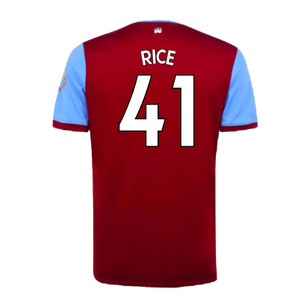 West Ham United 2019-20 Home Shirt (S) (Good) (RICE 41)_1