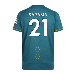 Wolves 2022-23 Pro Away Shirt (Sponsorless) (XXL) (Mint) (Sarabia 21)_1