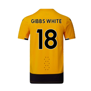 Wolves 2022-23 Pro Home Shirt (Sponsorless) (XL) (Mint) (GIBBS WHITE 18)_1