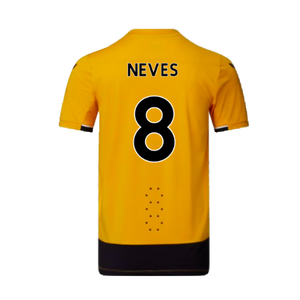 Wolves 2022-23 Pro Home Shirt (Sponsorless) (M) (Excellent) (NEVES 8)_1