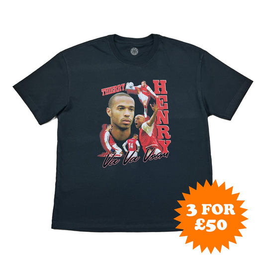 Arsenal Henry Bootleg Tee