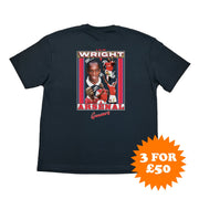 Arsenal Ian Wright Bootleg T-Shirt