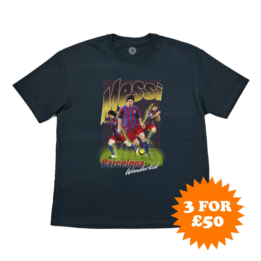 Barcelona Messi Wonderkid Bootleg T-Shirt