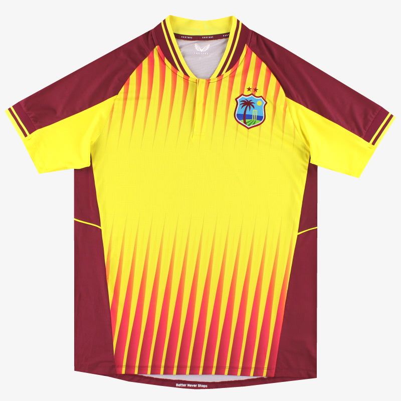2022 West Indies Castore T-20 WM Trikot *Neuwertig* L