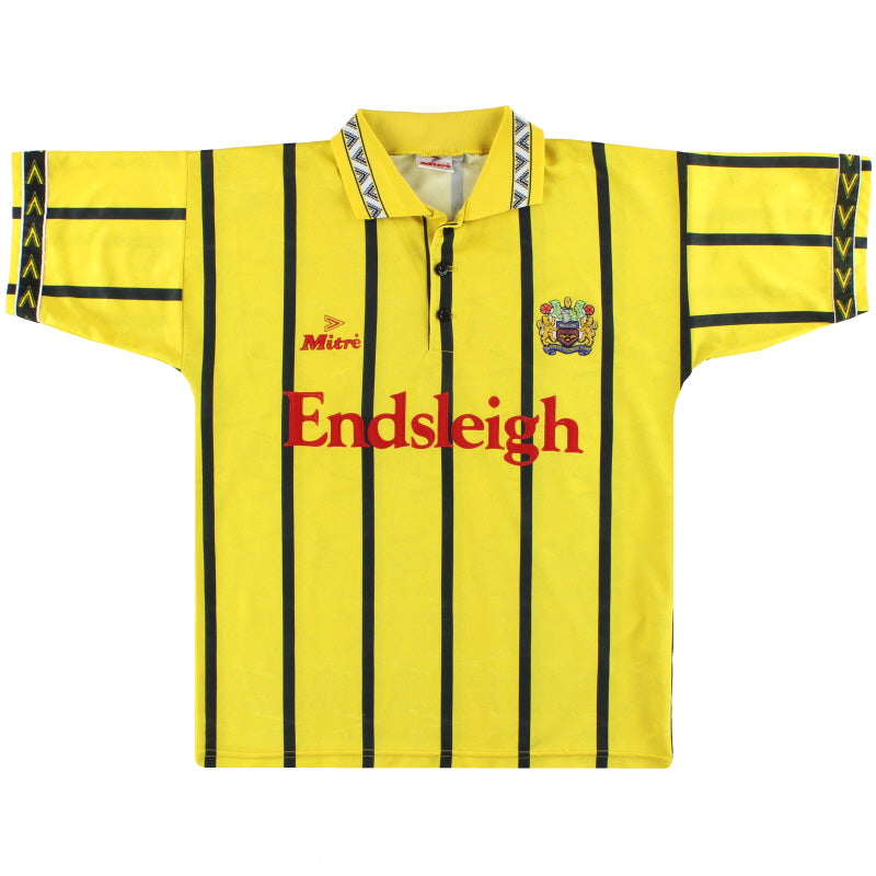 1993-95 Burnley Mitre Auswärtstrikot XL