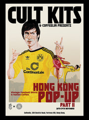 Bruce Lee Hong Kong Pop-Up Teil II Kunstdruck