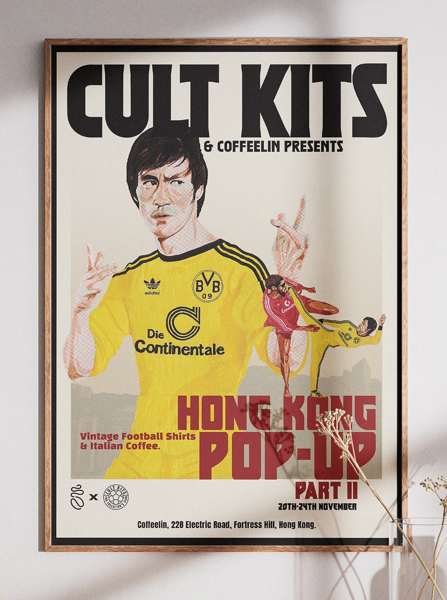 Bruce Lee Hong Kong Pop-Up Teil II Kunstdruck