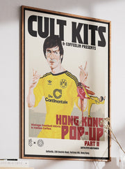Bruce Lee Hong Kong Pop-Up Teil II Kunstdruck