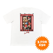 Cantona 'Le King' Manchester United Bootleg-T-Shirt