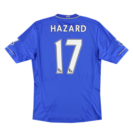 2012-13 Chelsea adidas Home Shirt David Hazard #17 S