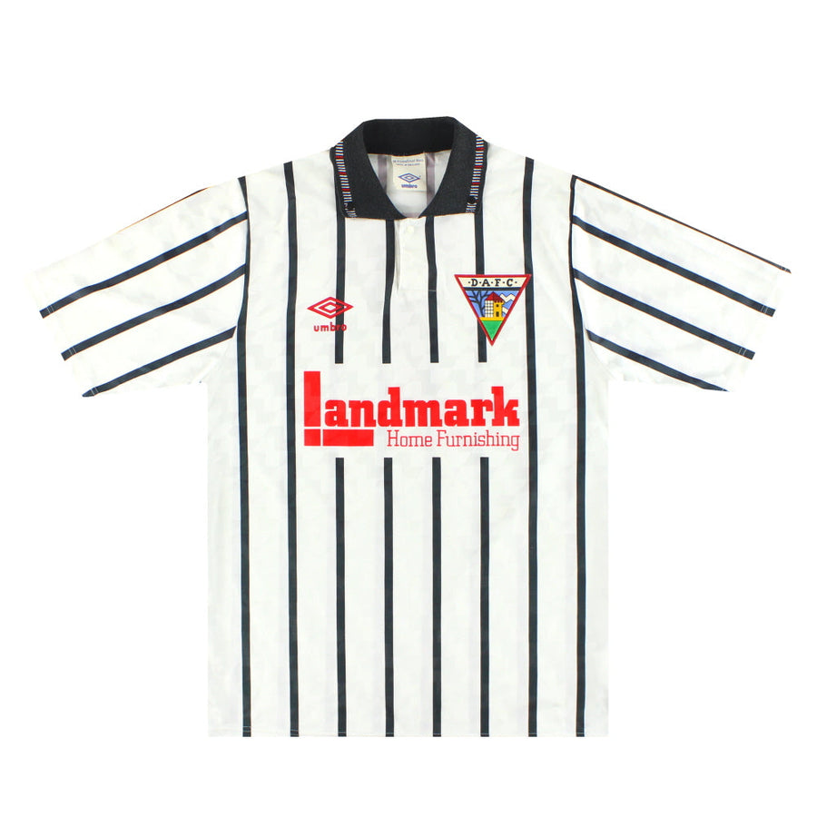 1990-92 Dunfermline Umbro Heimtrikot #7 S