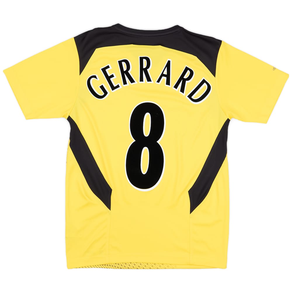 Liverpool 2004-05 Away Shirt Gerrard 8 M